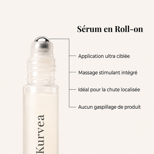 Sérum Roll-on — Formulé pour les cheveux texturés